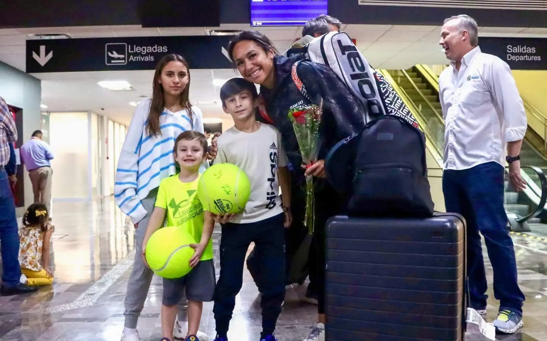 Las tenistas Heather Watson y Jessie Aney ya están en Tampico para el Abierto de Tenis 2023 Abierto de Tenis  (2)